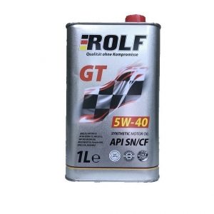Моторное масло ROLF GT 5W40 SN/CF – 1 л