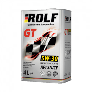 Моторное масло ROLF GT 5W30 -1 лит