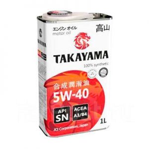 Моторное масло TAKAYAMA 5W40 – 1 л